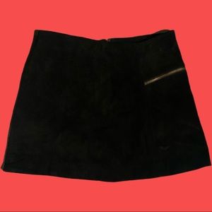 BLANKNYC Black Suede Mini-Skirt NWOT - 29
